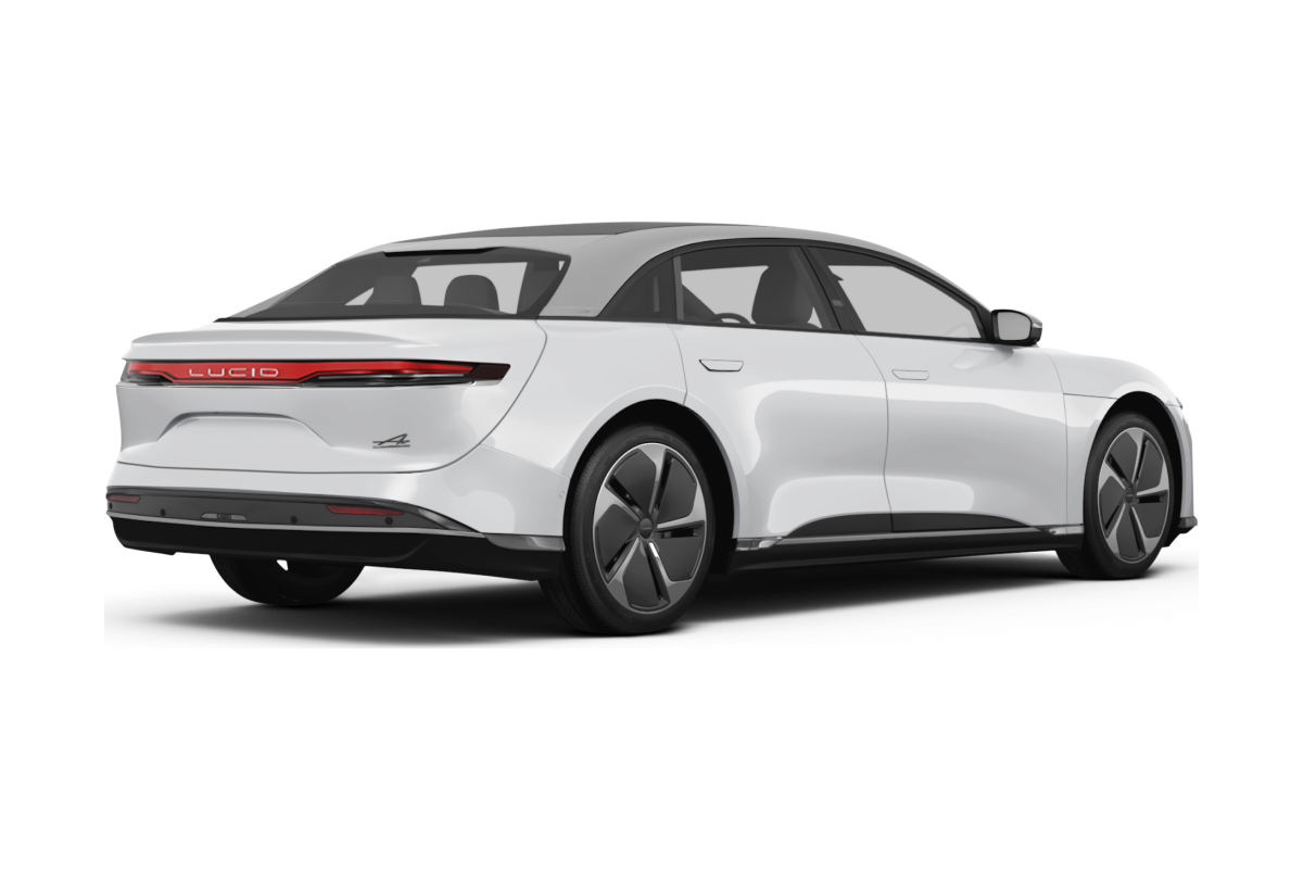 Lucid Air - Back view Lucid Air - Back view